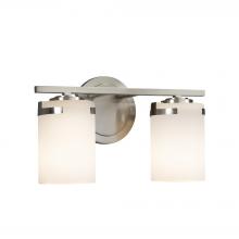  FSN-8452-10-OPAL-NCKL-LED2-1400 - Atlas 2-Light LED Bath Bar