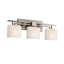  FSN-8703-30-RBON-NCKL-LED3-2100 - Aero 3-Light LED Bath Bar