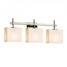  PNA-8413-55-WAVE-NCKL - Union 3-Light Bath Bar