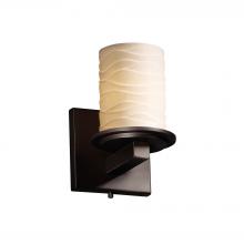  POR-8771-10-WAVE-DBRZ - Dakota 1-Light Wall Sconce