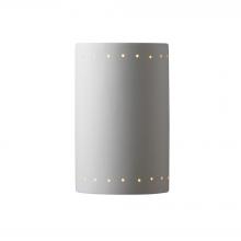  CER-1290W-BIS-LED1-1000 - Large LED Cylinder w/ Perfs - Closed Top (Outdoor)