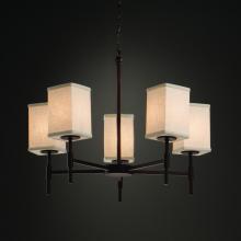  FAB-8410-15-CREM-DBRZ - Union 5-Light Chandelier