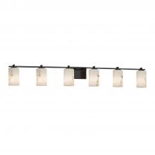  FAL-8446-10-MBLK - Era 6-Light Bath Bar