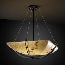  FAL-9722-25-MBLK-LED-5000 - 24" Pendant Bowl w/ Crossbar