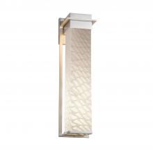  FSN-7545W-WEVE-NCKL - Pacific 24" LED Outdoor Wall Sconce