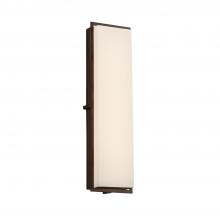  FSN-7565W-OPAL-DBRZ - Avalon 24" ADA Outdoor/Indoor LED Wall Sconce