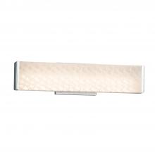  FSN-8601-WEVE-CROM - Latitude 19" ADA Linear LED Wall/Bath