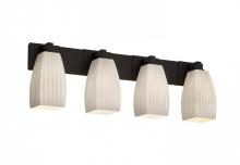  FSN-8924-30-RBON-DBRZ - Modular 4-Light Bath Bar