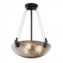  FSN-9621-35-MROR-DBRZ-LED-3000 - 18" Pendant Bowl w/ U-Clips