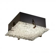  GLA-5555-LACE-DBRZ-LED-2000 - Clips 12" Square Flush-Mount