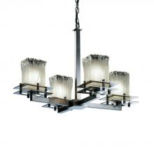  GLA-8100-26-WTFR-NCKL - Metropolis 4-Light Chandelier