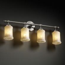  GLA-8524-16-WHTW-CROM - Tradition 4-Light Bath Bar