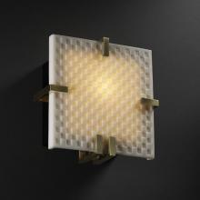  PNA-5550-CHKR-DBRZ-LED-1000 - Clips Square Wall Sconce (ADA)