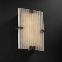  PNA-5551-WFAL-DBRZ-LED-2000 - Clips Rectangle Wall Sconce (ADA)