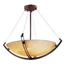  PNA-9727-35-BANL-DBRZ-LED6-6000 - 48" LED Pendant Bowl w/ Crossbar