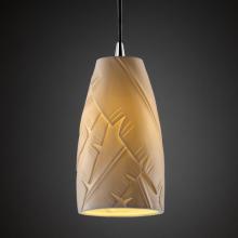  POR-8816-20-CHKR-CROM-RIGID - Small 1-Light Pendant