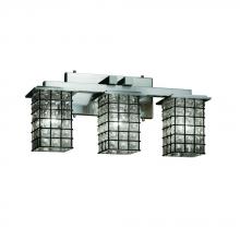  WGL-8673-15-GRCB-NCKL - Montana 3-Light Bath Bar