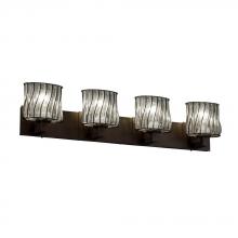  WGL-8924-10-GRCB-MBLK - Modular 4-Light Bath Bar