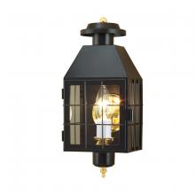  1059-BL-CL - American Heritage Outdoor Wall Light - Black