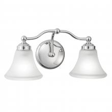  9662-CH-FL - Soleil Indoor Wall Sconce - Chrome