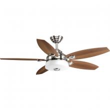  P2544-0930K - Graceful Collection 54" 5 Blade Fan w/ LED Light