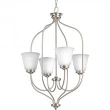  P3891-09 - Keats Collection Four-Light Foyer Chandelier