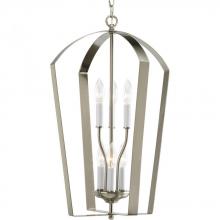  P3929-09 - Gather Collection Six-Light Foyer Pendant