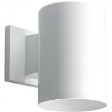  P5674-30/30K - 5" White LED Outdoor Wall Cylinder