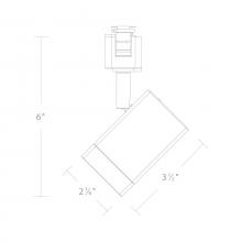  H-7013-CS-BK - Ocularc 7013 - 5CCT Track Luminaire