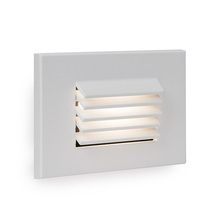  WL-LED120-C-WT - LED Horizontal Louvered Step and Wall Light