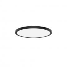  FM-252124-CS-BK - Round 24" Flush Mount 5CCT