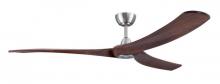 Eglo 235370-7232A - 72" WILLIWAW c/fan, Br.Nickel/Acacia