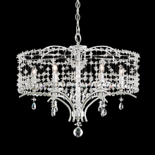 Schonbek 1870 TC1024N-06H - Bella Rose 6 Light 120V Chandelier in White with Heritage Handcut Crystal