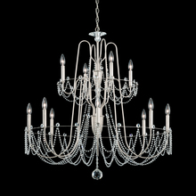  AR1012N-76O - Esmery 12 Light 120V Chandelier in Heirloom Bronze with Clear Optic Crystal