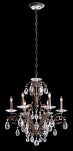  FE7006N-22H - Filigrae 6 Light 120V Chandelier in Heirloom Gold with Heritage Handcut Crystal