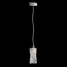  STW410N-SS1S - Glissando 5IN LED 120V Mini Pendant in Stainless Steel with Crystals from Swarovski®