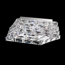  STW710N-SS1S - Glissando 6IN LED 120V Flush Mount in Stainless Steel with Crystals from Swarovski®