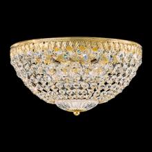  1562-40S - Petit Crystal 5 Light 110V Close to Ceiling in Silver with Clear Crystals From Swarovski®