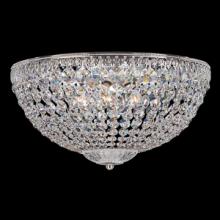  1564-40S - Petit Crystal 5 Light 110V Close to Ceiling in Silver with Clear Crystals From Swarovski®