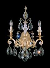  3761-23 - Renaissance 2 Light 120V Wall Sconce in Etruscan Gold with Heritage Handcut Crystal