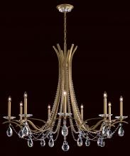 Schonbek 1870 VA8339N-06H - Vesca 9 Light 120V Chandelier in White with Heritage Handcut Crystal