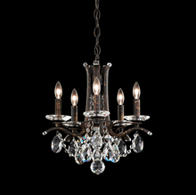  VA8304N-22H - Vesca 5 Light 120V Chandelier in Heirloom Gold with Clear Heritage Handcut Crystal