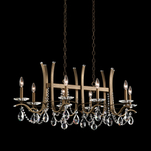 Schonbek 1870 VA8435N-51H - Vesca 8 Light 120V Chandelier in Black with Heritage Handcut Crystal