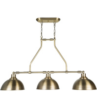 Craftmade 35973-LB - Timarron 3 Light Island in Legacy Brass