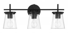  60403-FB - Connell 3 Light Vanity in Flat Black