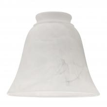  635A - 2 1/4" Glass- Alabaster, Bell