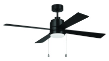 Craftmade MCY52FB4-PC - 52" Ceiling Fan w/ 4 Blades & LED Light kit