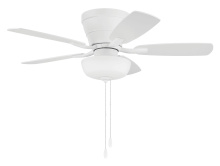 Craftmade WHL42W5C1 - 42" Hugger Ceiling Fan w/ 5 Blades, Light Kit
