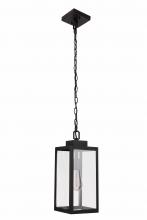  ZA6811-TB - Marin 1 Light Outdoor Pendant in Textured Black