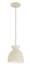  59191-CW - Ventura Dome 1 Light Mini Pendant in Cottage White